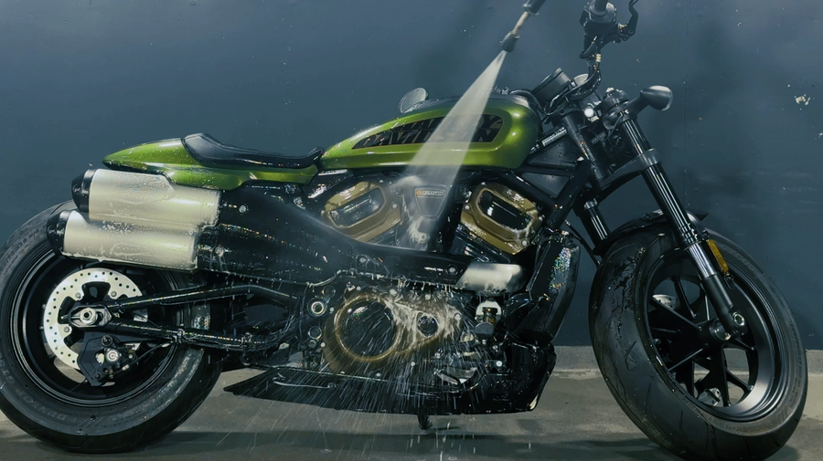 Motorradpflege