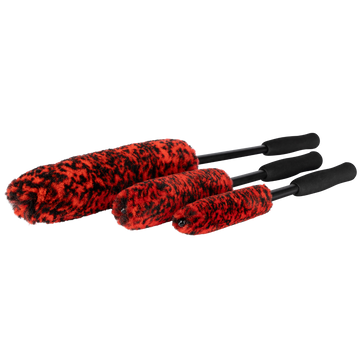 Wheel Woolies Combo Set de perii pentru jante moi